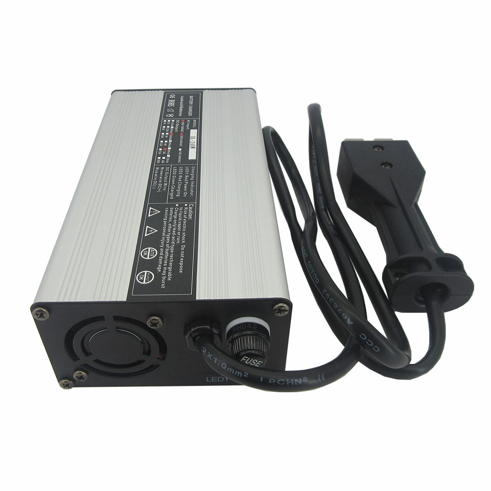 12V 20A Lithium Iron Phosphate Battery Charger 14.6V 20A LiFePO4 Battery Charger AC-DC Smart Charger with Anderson Connector LED Indicator