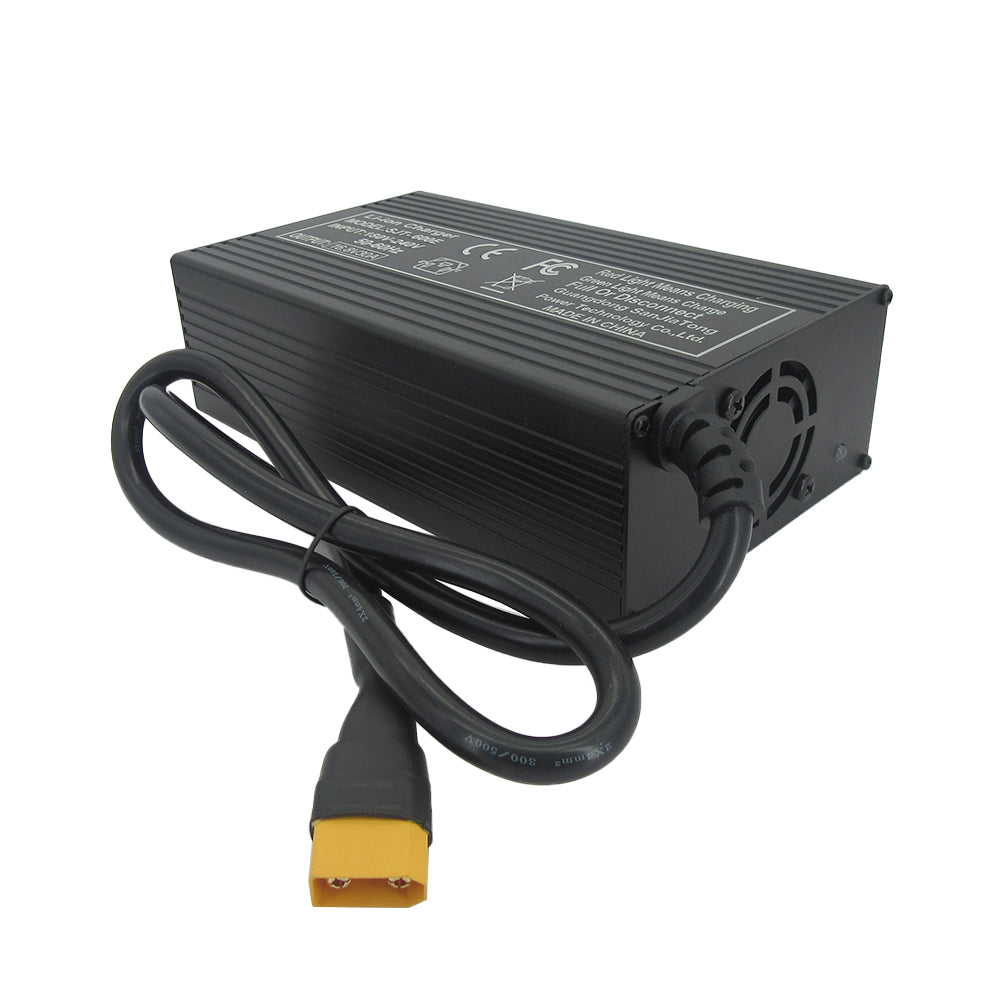 BAYADOU 12V 4S LiFePO4 Fast Charger 14.6V 30A 12.8V Smart Charger for 12 V Iron Phosphate Golf Energy Storage RV Boat Battery