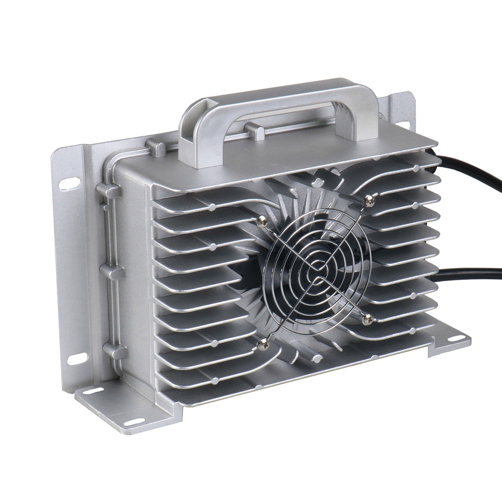 BAYADOU 1500W Waterproof 14.6V 50A LiFePO4 Charger for 12V 12.8V 4S LFP Iron Phosphate Energy storage Boat Smart Fast Chargers Full sealed IP67