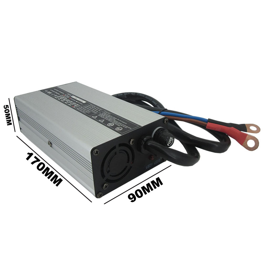 14.6V 20A 15A 10A 5A LiFePO4 Battery Smart Charger For 4S 12V 12.8V LFP Iron Phosphate Energy Storage Fast Charger