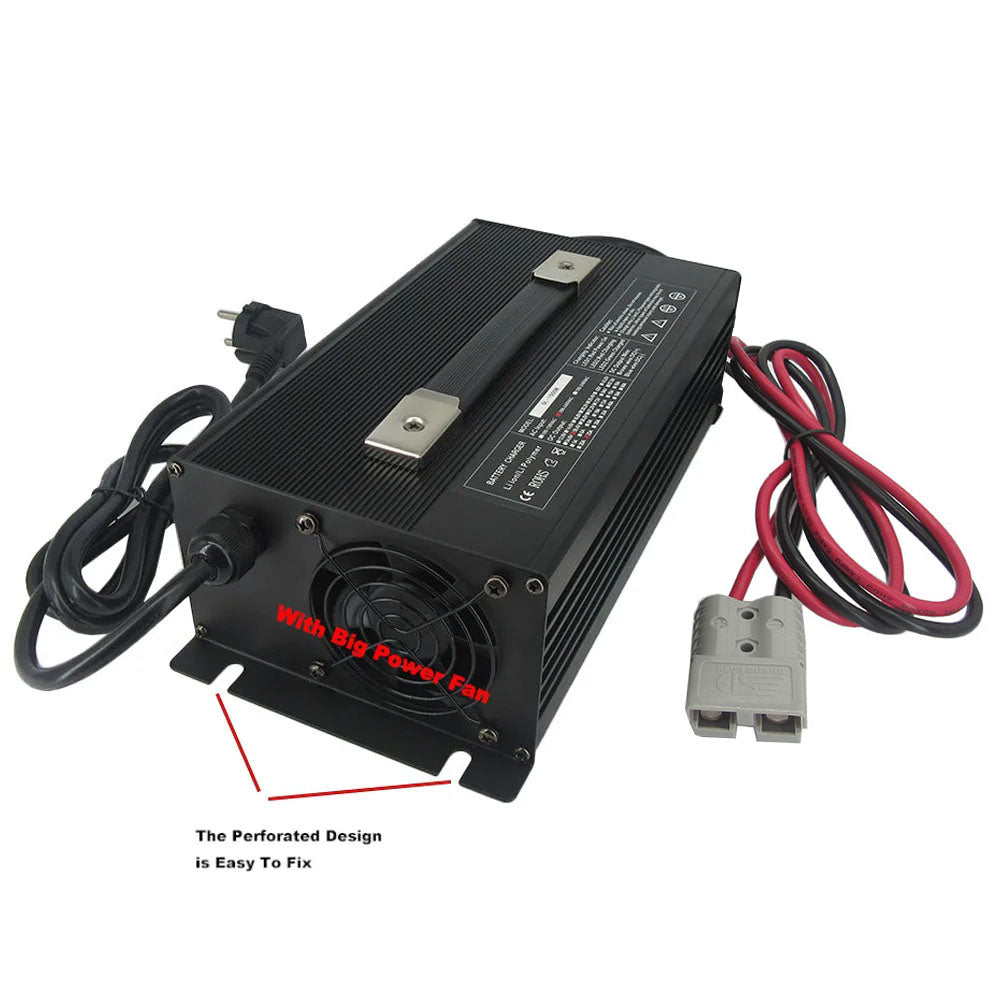 BAYADOU 1500W 67.2V 20A Li-ion Charger for 60V 16S Lithium energy storage RV Touring Car Fast Chargers