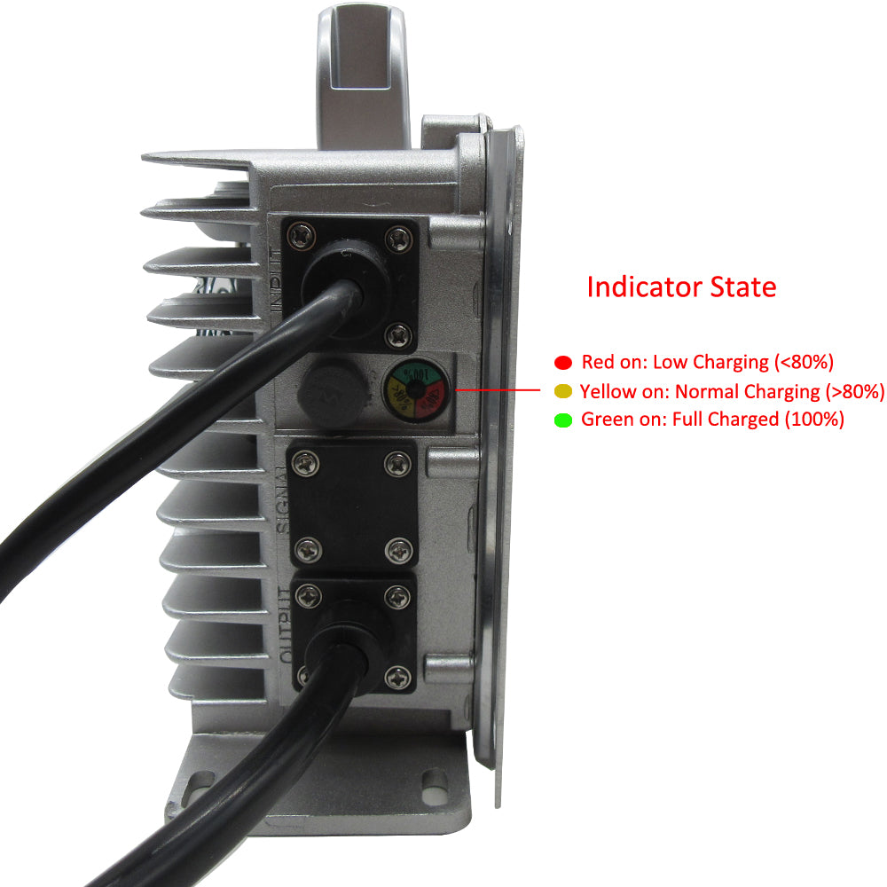 BAYADOU 1500W Waterproof 29.2V 40A LiFePO4 Charger for 24V 8S LFP Iron Phosphate Energy storage Boat Solar System Smart Fast Chargers IP67