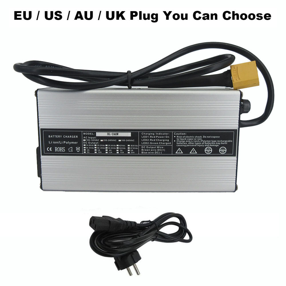 BAYADOU 29.4V 5A 10A 15A 20A 25A Li-ion Fast Charger 24V 7S Lithium Electric Bike UPS System battery Charger