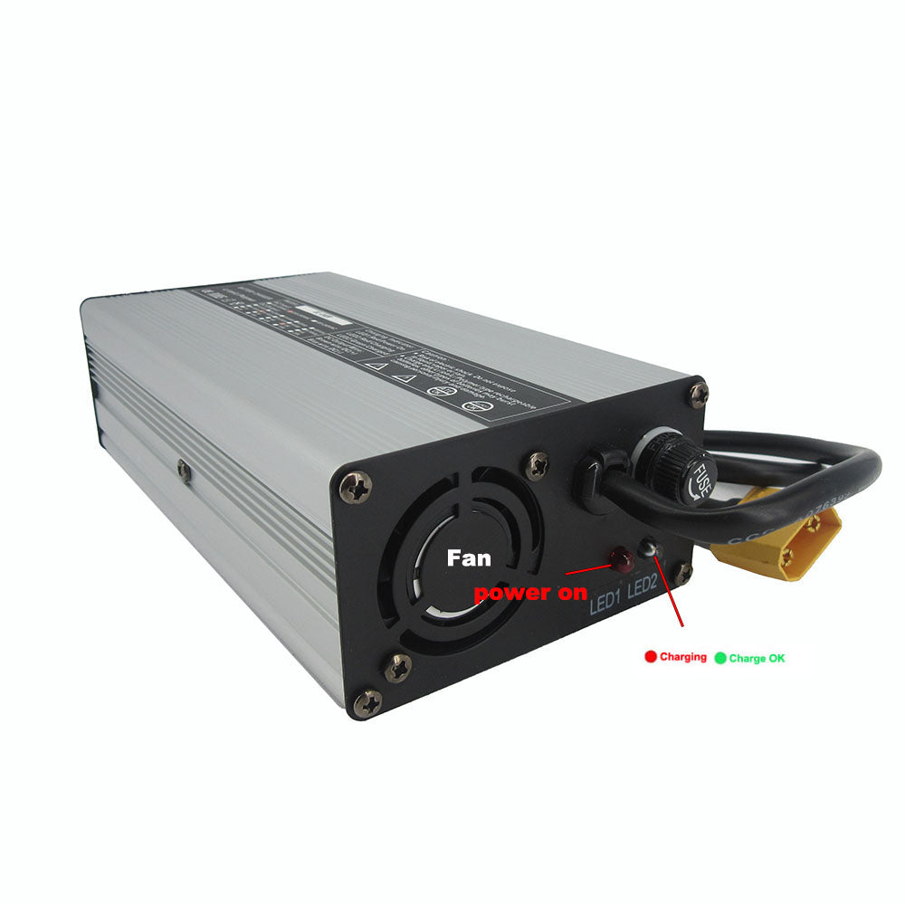 BAYADOU 29.4V 5A 10A 15A 20A 25A Li-ion Fast Charger 24V 7S Lithium Electric Bike UPS System battery Charger