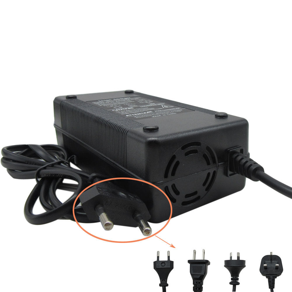 BAYADOU 12.6V 10A Lithium Battery Charger For 3S 12V 10.8V 11.1V Li ion Energy Storage Solar System Charger XT60 Connector