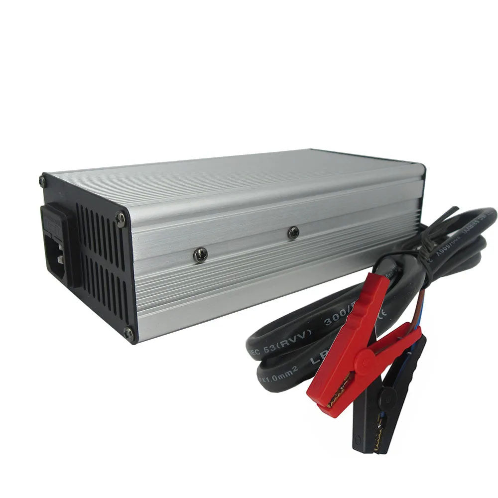 36.5V 5A 10A Lifepo4 Fast Charger 10S 32V 33V 10A LFP Electric Bike Scooter Solar Iron Phosphate RV Battery Pack Smart Charger 36.5 Volt