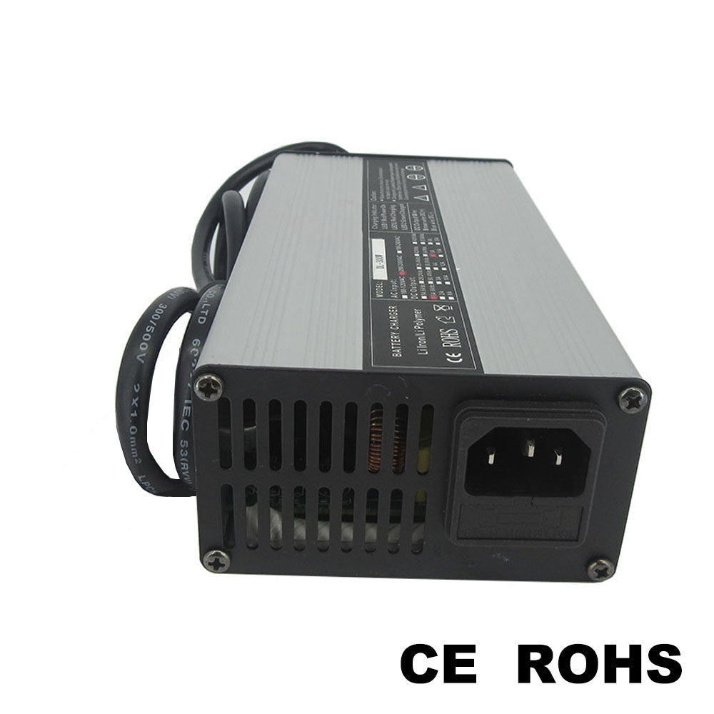 BAYADOU 4.2V 20A Li ion Fast Charger 1S 3.6V / 3.7V 100AH 200AH Lithium Lipo Energy Storage RV EV Boat Battery Cell Charger