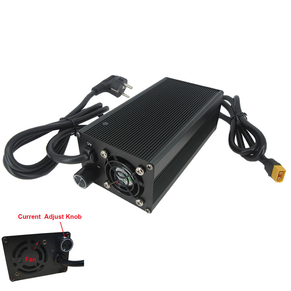 48V 10A Lithium Adjustable Current Battery Charger 13S 54.6V 3A 4A 5A 8A Li-ion electric bike scooter Motorcycle Fast Charger
