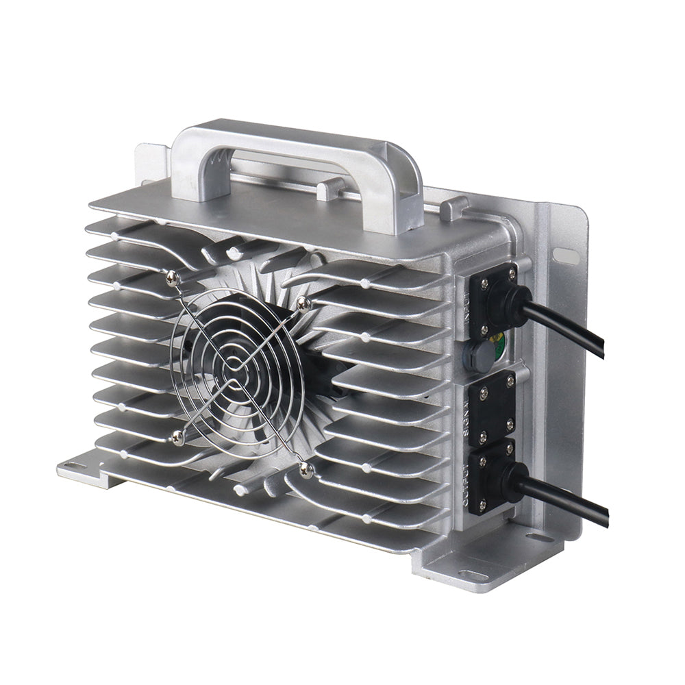 BAYADOU 900W Waterproof 58.4V 15A LiFePO4 Charger 48V 16S LFP Iron Phosphate Smart Fast Chargers Full sealed 110V / 220V Input IP65 IP67