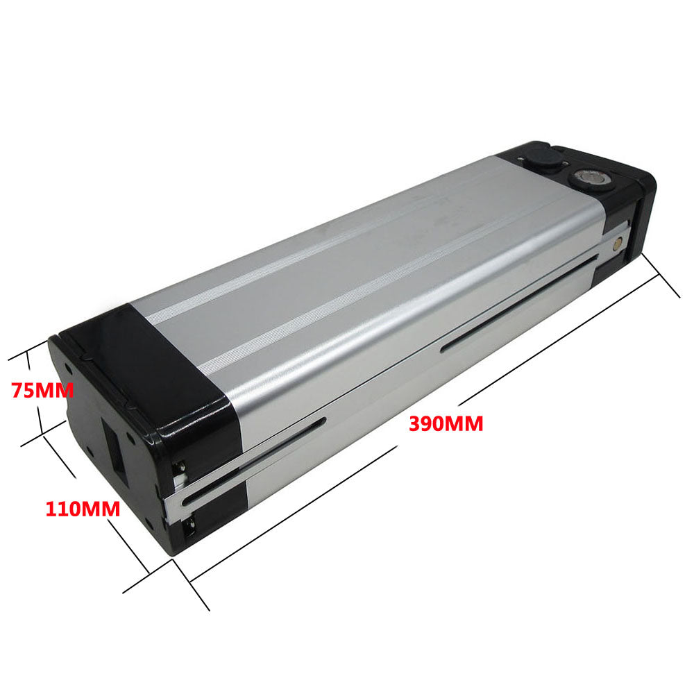 1000W 36V 20AH Ebike Lithium Battery Pack 36 Volt Silver Fish Electric Bike Bicycle Scooter 10S Li-ion 18650 Bateria Akku