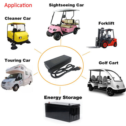 12.6V 20A Lithium Charger 12V 3S 10.8V 11.1V Li-ion UPS System Solar Car LFP Energy Storage Battery Fast Charger XT60 XT90 220V Input