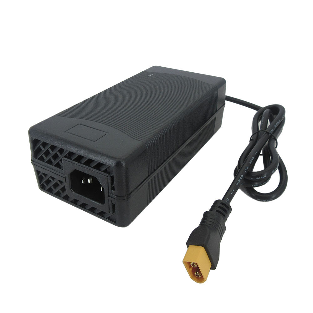 BAYADOU 29.4V 10A Li-ion Fast Charger 7S 24V 24 Volt Lithium Electric Bike Scooter Energy Storage Battery Charger XT90 XT60 Connector With Fan 220V Input