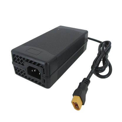 BAYADOU 29.4V 10A Li-ion Fast Charger 7S 24V 24 Volt Lithium Electric Bike Scooter Energy Storage Battery Charger XT90 XT60 Connector With Fan 220V Input