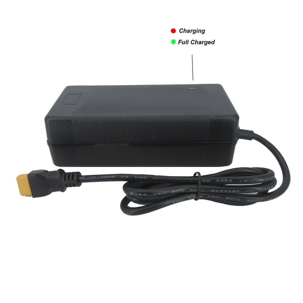 16S 48V 5A Lifepo4 Battery Fast Charger 58.4V 5A Iron Phosphate Energy Storage Ebike Fast Chargers XT60 DC Connector With Fan 220V Input
