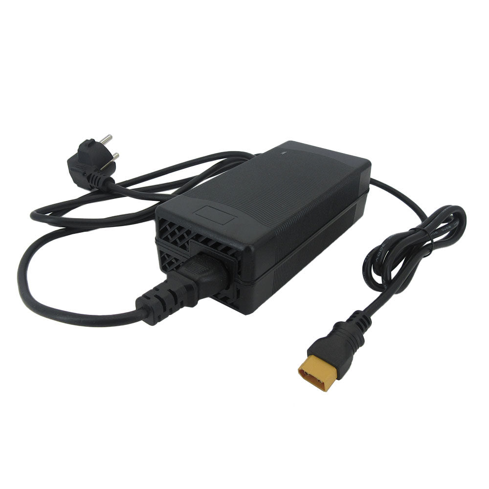 BAYADOU 29.4V 10A Li-ion Fast Charger 7S 24V 24 Volt Lithium Electric Bike Scooter Energy Storage Battery Charger XT90 XT60 Connector With Fan 220V Input