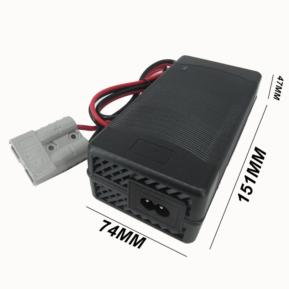 14.6V 12V 10A Lifepo4 Iron Phosphate Battery Charger For 12.8V 4S Solar Energy Storage Fast Charger SB50 Connector