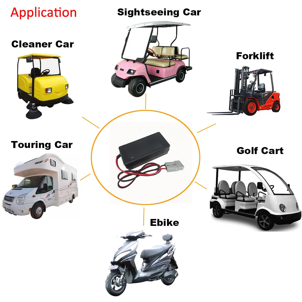 14.6V 12V 10A Lifepo4 Iron Phosphate Battery Charger For 12.8V 4S Solar Energy Storage Fast Charger SB50 Connector