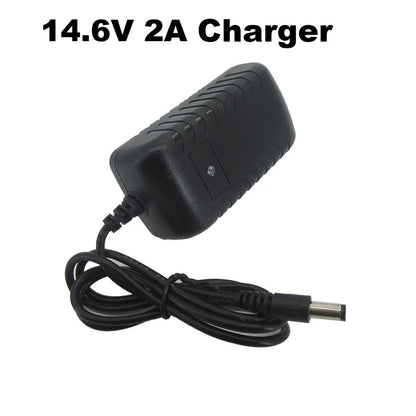 10PCS/LOT Wholesale 14.6V 2A Lifepo4 Battery Fast Charger For 12V 12.8V 4S 10AH 12AH Iron Phosphate LFP Solar System Electric Tool Charger