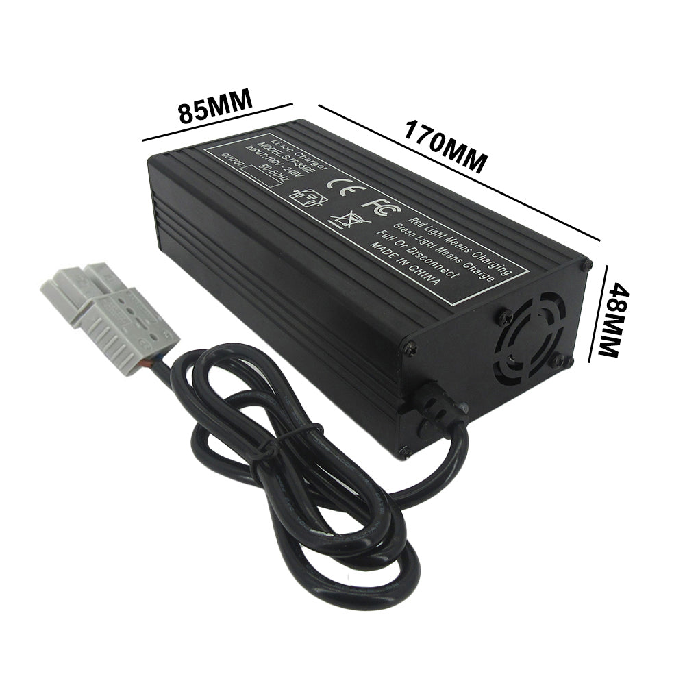 BAYADOU 14.6V 20A LiFePO4 Fast Charger 4S 12V Lithium Iron Phosphate LFP RV Energy Storage Solar UPS System Battery Chargers SB50 Connector