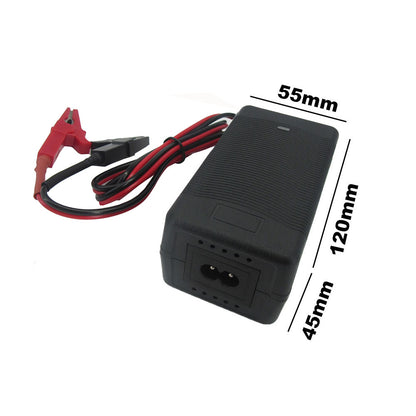 14.6V 4A Lifepo4 Lithium Iron Phosphate Battery Charger For 12.8V 4S Solar Electric tool LED Light Fast Charger Alligator Clip XT60 Connector
