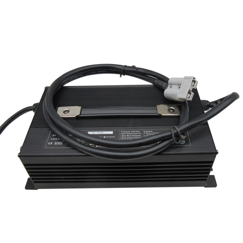 BAYADOU 1500W 36V 30A lead acid Battery Fast Charger 36Volt Golf Cart Forklift RV Energy Storage Touring Car Charger Copper Nose 1500W Powerful 110V / 220V