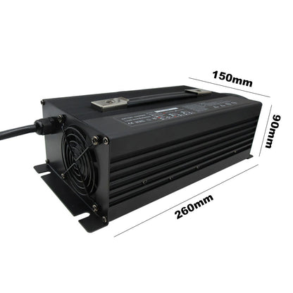 1500W 14.6V 50A LiFePO4 Fast Charger 12V 12.8V 4S Iron Phosphate Energy Storage RV UPS Solar Battery Chargers