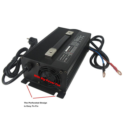 1500W 14.6V 50A LiFePO4 Fast Charger 12V 12.8V 4S Iron Phosphate Energy Storage RV UPS Solar Battery Chargers