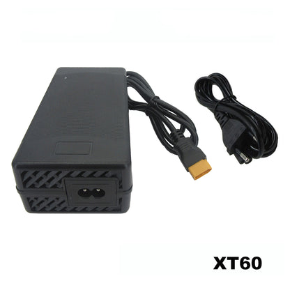 16.8V 10A Lithium Charger For 14.4V 14.8V 4S Solar Energy Storage AGV Industrial vacuum cleaners Fast Charger Alligator Clip XT60 XT90 Connector with Fan
