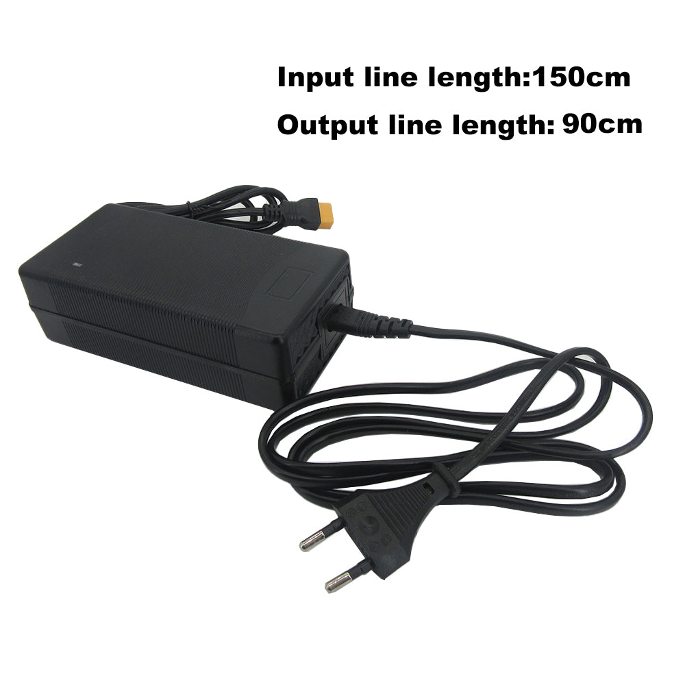 16.8V 10A Lithium Charger For 14.4V 14.8V 4S Solar Energy Storage AGV Industrial vacuum cleaners Fast Charger Alligator Clip XT60 XT90 Connector with Fan