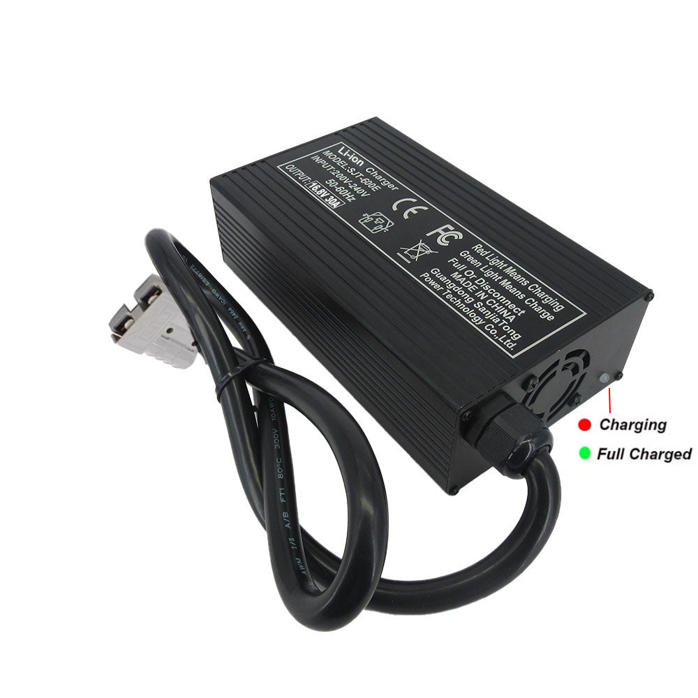BAYADOU 16.8V 30A Fast Charger 14.4V 30A Li-ion Chargers For 4S 14.8V Lithium Energy Storage RV UPS Backup Power Supply Battery SB50 XT90 220V Input
