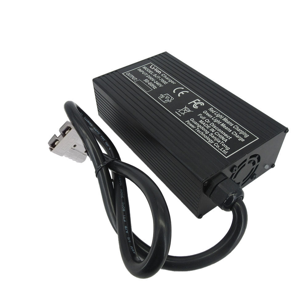 BAYADOU 25.2V 20A Li-ion 6S Battery Fast Charger 21.6V 22.2V Lithium RV Golf Cart Energy Storage UPS Charger XT90 SB50