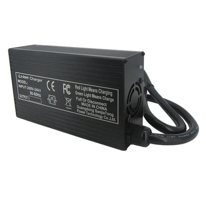 BAYADOU 25.2V 20A Li-ion 6S Battery Fast Charger 21.6V 22.2V Lithium RV Golf Cart Energy Storage UPS Charger XT90 SB50