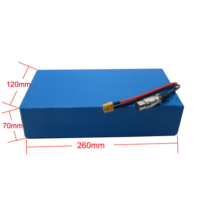 1000W 48V 20AH Ebike Lithium Battery Pack 48 Volt 13S Electric Bike Bicycle Scooter Li-ion 18650 Bateria Akku With PVC Case 54.6V 2A Charger