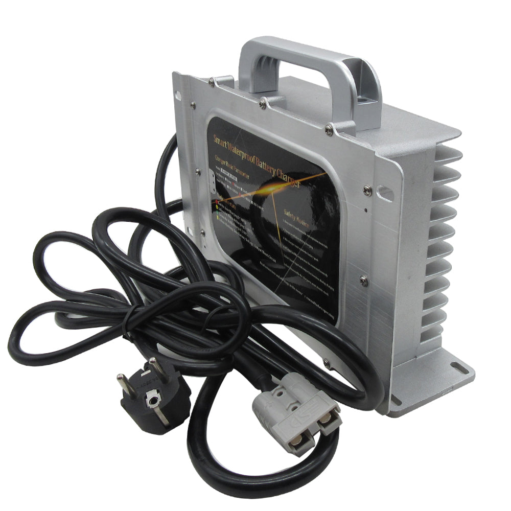 BAYADOU 1500W Waterproof 29.2V 40A LiFePO4 Charger for 24V 8S LFP Iron Phosphate Energy storage Boat Solar System Smart Fast Chargers IP67