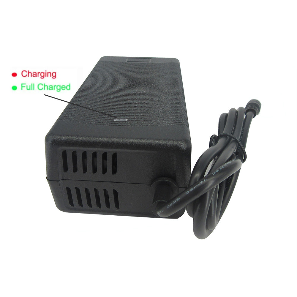 BAYADOU 24V 5A Li-ion Fast Charger 7S 29.4V Lithium Electric Bike Scooter Battery Charger DC XT60 Connector With Fan