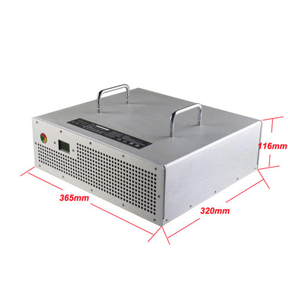BAYADOU 54.75V 50A LiFePO4 Battery Fast Charger 15S 48V LFP Iron Phosphate Golf Cart Forklift RV Energy Storage Base Station Charger 3000W Powerful