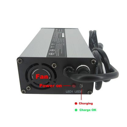 14.6V 20A 15A 10A 5A LiFePO4 Battery Smart Charger For 4S 12V 12.8V LFP Iron Phosphate Energy Storage Fast Charger