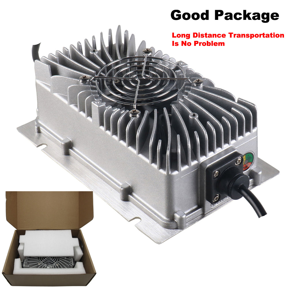 BAYADOU 600W Waterproof 14.6V 30A LiFePO4 Charger 4S 12V LFP Iron Phosphate Energy Storage RV Smart Fast Chargers Full sealed 110V / 220V Input