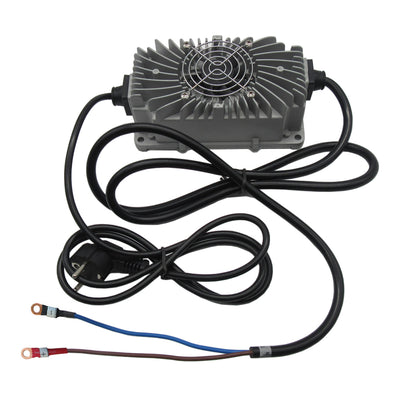 BAYADOU 600W Waterproof 14.6V 30A LiFePO4 Charger 4S 12V LFP Iron Phosphate Energy Storage RV Smart Fast Chargers Full sealed 110V / 220V Input