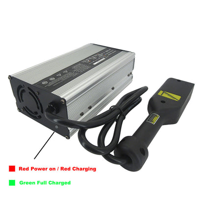 BAYADOU 900W 18 AMP 36 Volt Golf Cart Lead Acid Battery Charger for EZGO TXT with D Style Plug 110V / 220V Input
