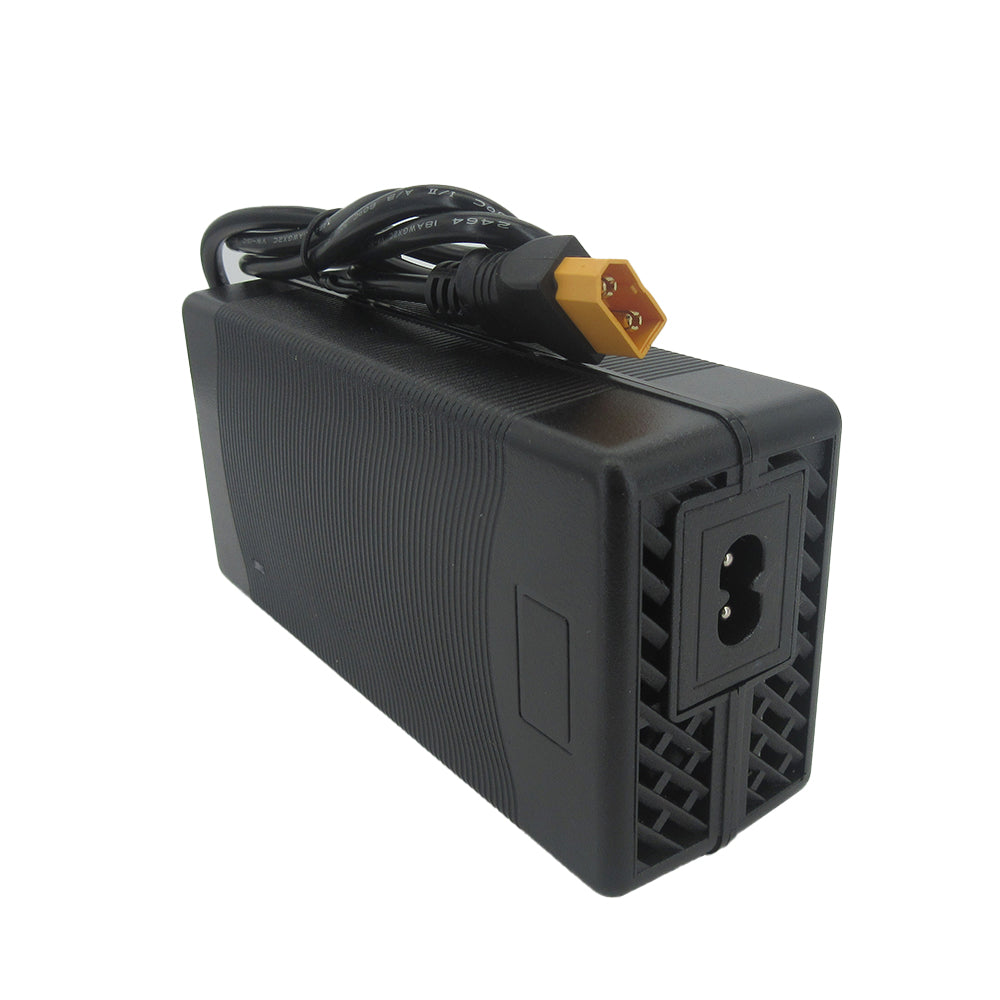 43.8V 4A Lifepo4 Iron Phosphate Battery Charger For 36V 12S Solar Energy Storage Ebike Fast Charger XT60 Alligator Clip