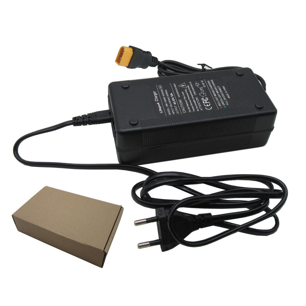 BAYADOU 43.8V 36V 5A Lifepo4 Iron Phosphate Battery Charger For 36V 12S Ebike Scooter Solar Energy Storage Charger XT60 SB50 Connector