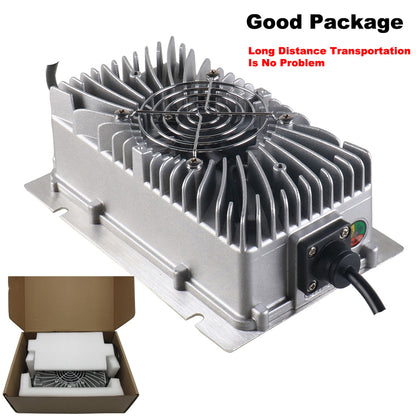 Waterproof Ez Go 48 Volt 10A Golf Cart Lead Acid Battery Fast Charger 48V EZgo RXV Club Car TXT plug 58.8V US EU Plug 600W Powerful