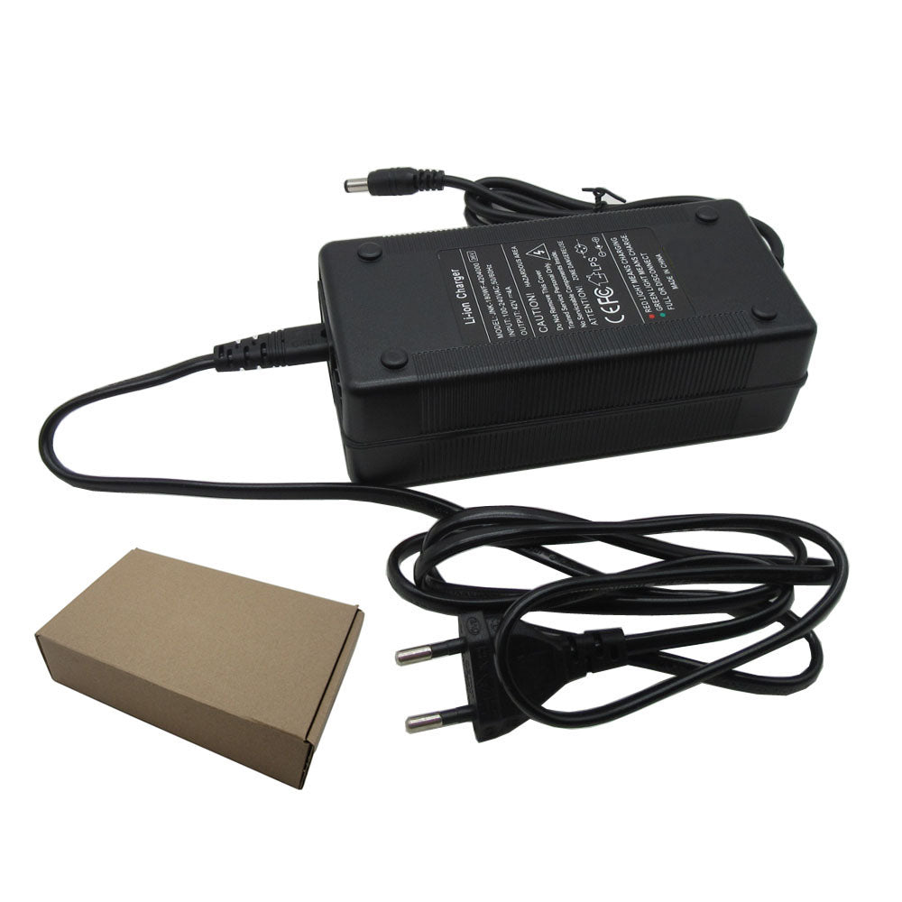 BAYADOU 51.8V 52V 3A Li-ion Fast Charger 14S 58.8V Lithium Electric Bike Scooter Battery Charger DC XLRM GX16 Connector With Fan