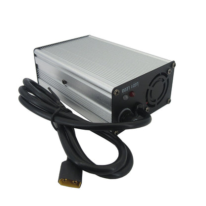100.8V 4A lithium battery Fast charger 24S 86.4V 88.8V Li-ion RV Energy Storage Battery input 110V / 220V AC with cooling fan