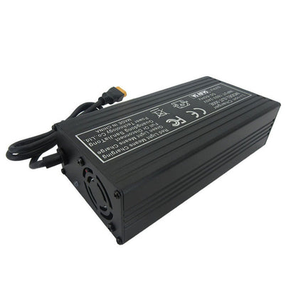 BAYADOU 54.6V 5A Battery Charger Universal Smart Charger for 48V E-Bike Electric Scooter 13S Lithium Battery Aluminum Case XT60 DC XLRM IEC C13