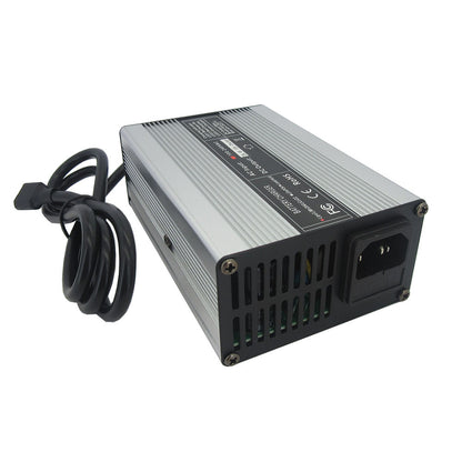 100.8V 4A lithium battery Fast charger 24S 86.4V 88.8V Li-ion RV Energy Storage Battery input 110V / 220V AC with cooling fan