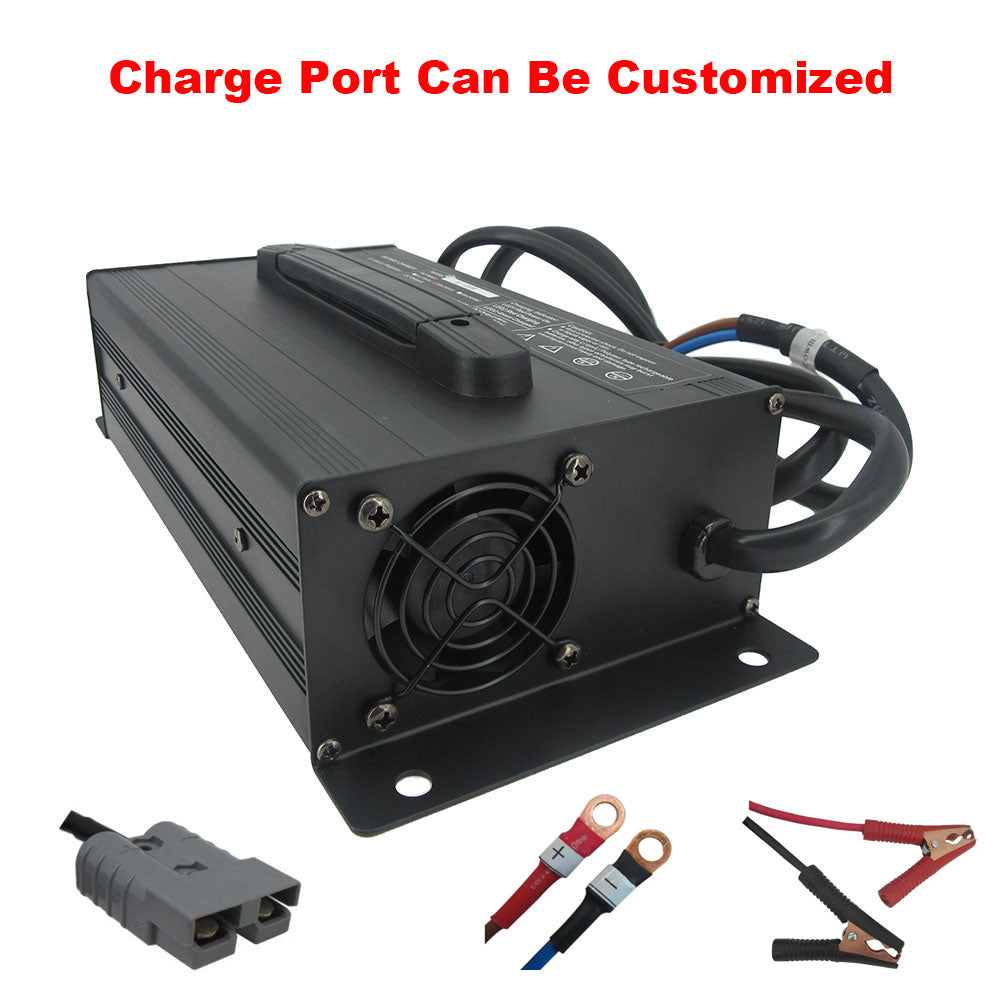 BAYADOU 67.2V 15A LI-ION Battery Fast Charger 60V 16S Lithium Golf Cart Forklift RV Energy Storage Touring Car Charger