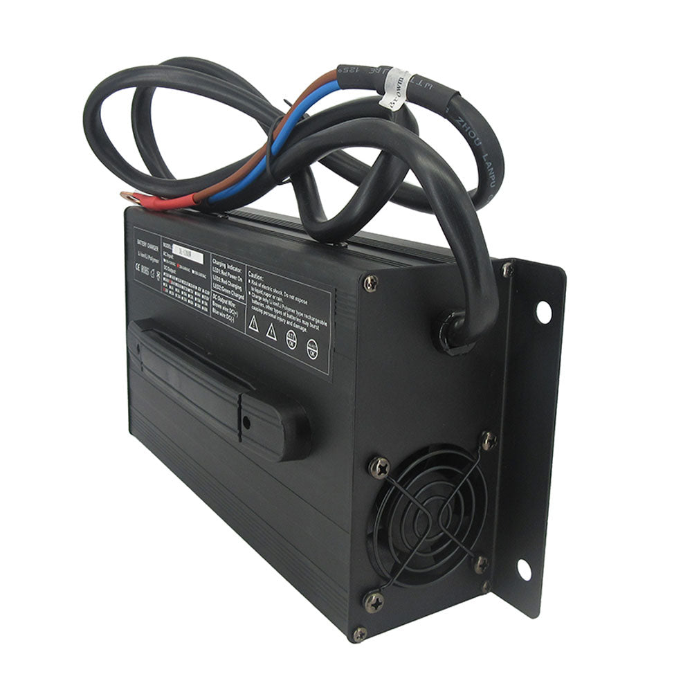 BAYADOU 67.2V 15A LI-ION Battery Fast Charger 60V 16S Lithium Golf Cart Forklift RV Energy Storage Touring Car Charger