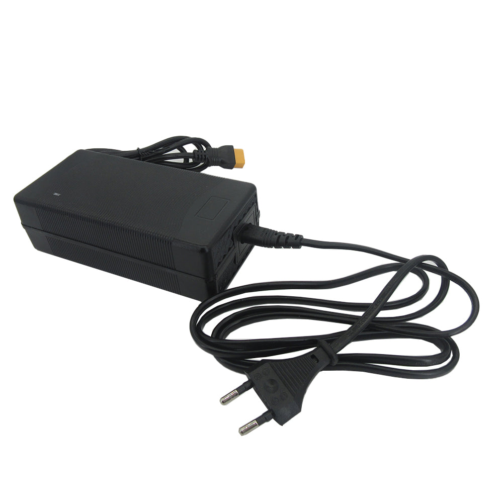 BAYADOU 58.4V 3A Lifepo4 Electric Bike Fast Charger 48V 16S 20AH Lithium Iron Phosphate Energy Storage Solar Battery Chargers with fan XT60 XT90 Connector